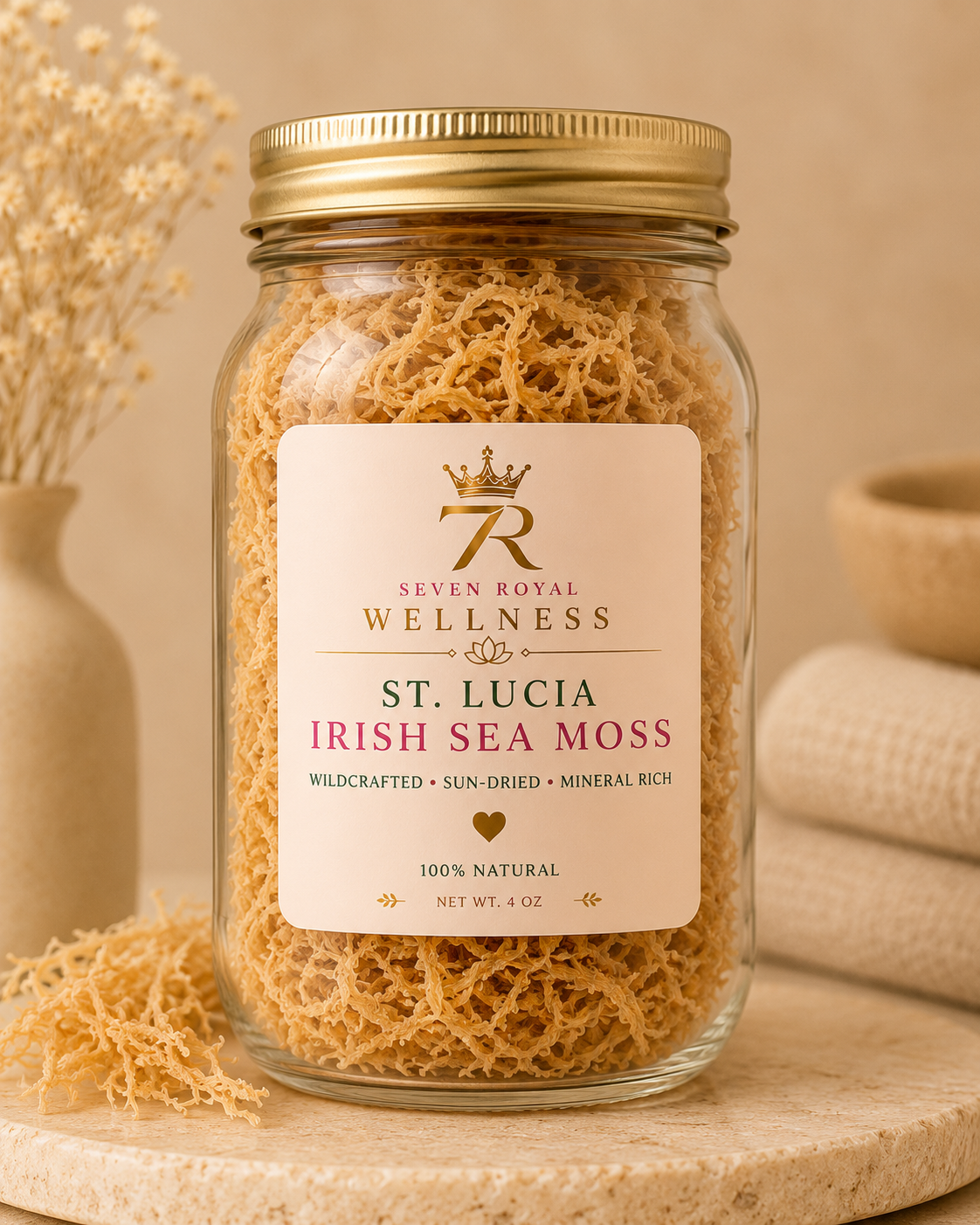 ST. LUCIA DRIED IRISH SEA MOSS