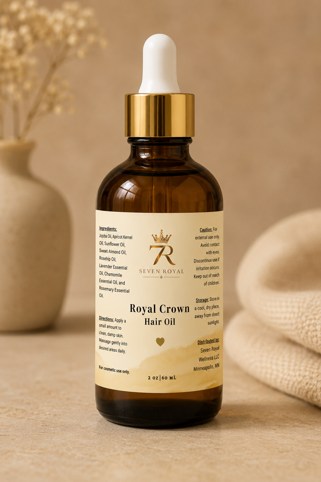 Royal Crown Nourishing Hair Oil